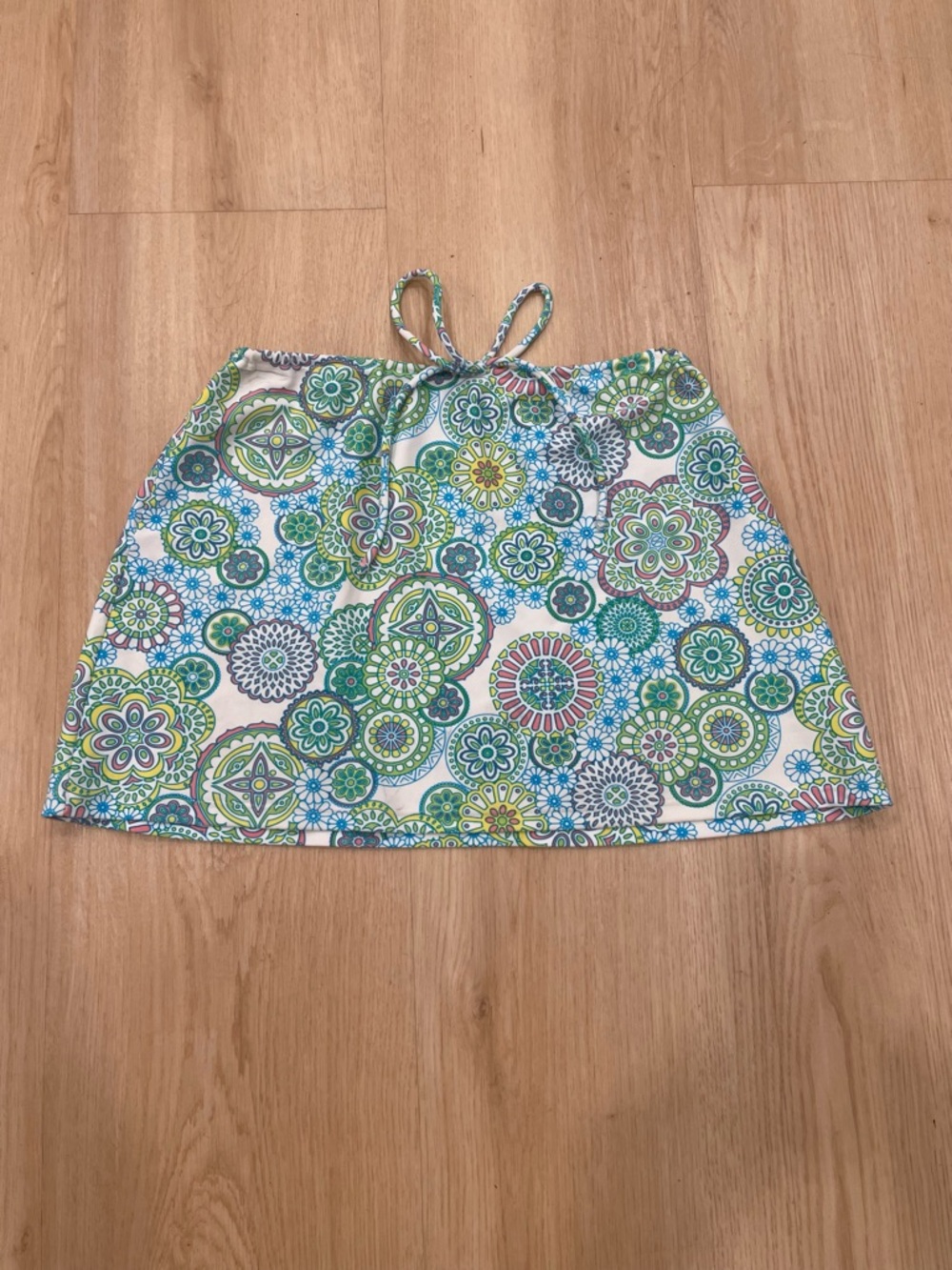 Vintage Y2K Bumbum Ipanema floral print mini skirt size Medium